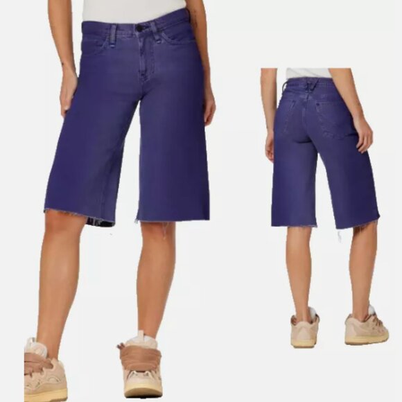 Hudson Jeans Pants - Hudson Jeans Freya Mid-Rise Skater Short Ombre NWT Sz 25